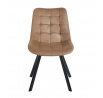 Stolička velvet cappuccino J265