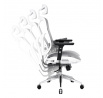 Ergonomické kancelárske herné kreslo Basic, bielo-sivá