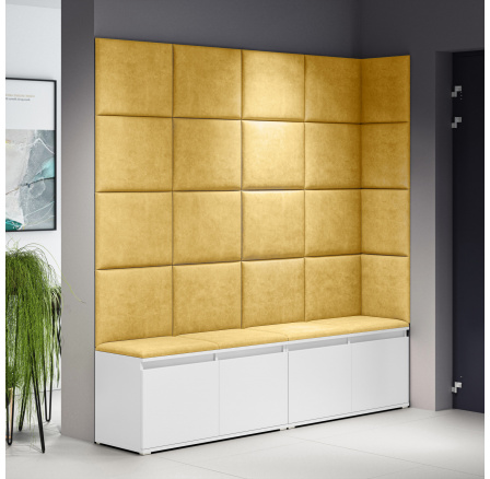 Predsieňová stena EMI 3, Trinity 18/biela