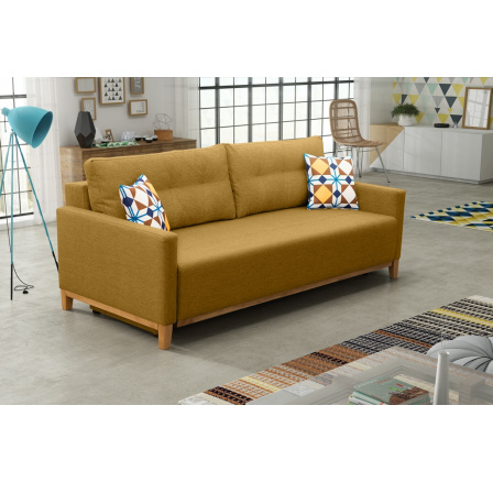 Pohovka Aristo žltá