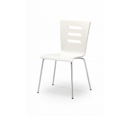 Jedálenská stolička K155, biela