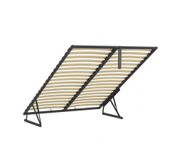 ERGO SPACE 120x200 - kovový rám s lamelami - sada na vytvorenie UF pre čalúnené postele Anadia, Casola, Molisa (FL10)