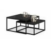 Konferenčný stolík 2v1 KAMA Čierny+Čierny