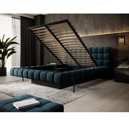 Posteľ Magentta + kovový rám / plynový zdvihák / úložný box na posteľnú bielizeň 160x200 Amore 40 1