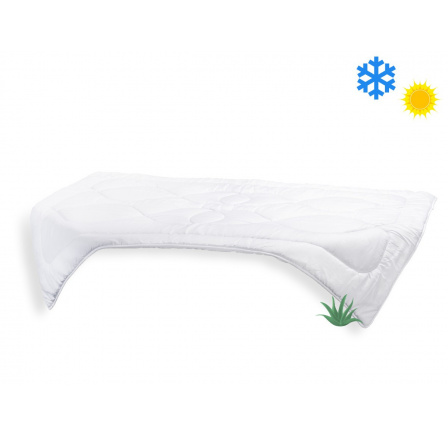 Predĺžená prikrývka Aloe Vera 140x220cm celoročná 935g