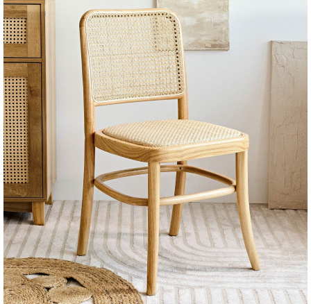 Stolička LEGNO ratan prírodný 49x45x83 cm 871370