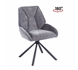 PREDPREDAJ -15% do 09.06! Sivá stolička Vibe 95 K41-FX