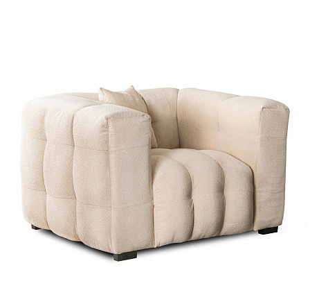 Kreslo MODERNO 1S Krémové