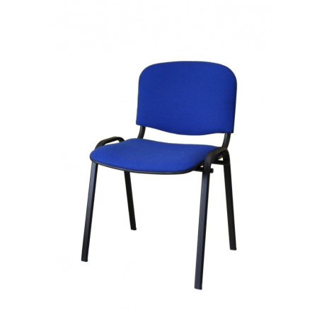 Stohovateľná konferenčná stolička ISO, modrá