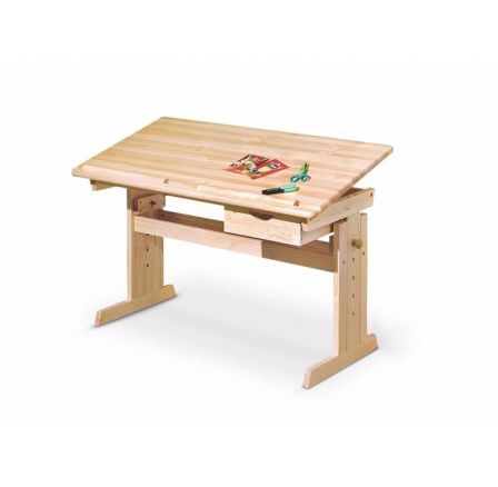 Písací stôl JULIA, prírodný