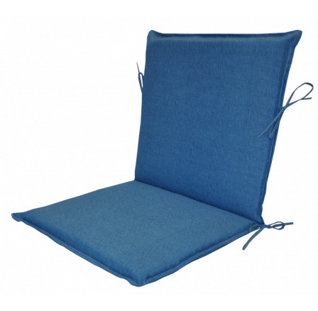 Vankúš pre záhradné kreslo UNI s nízkym operadlom - tyrkysová látka