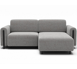 Rohová sedacia súprava ACOSSTA - Pravá, Amore 04/Čierna