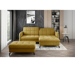 Rohová sedacia súprava LORELLE + Taburet Monolith 48 110x200 Pravý 1