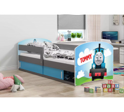1-ÚROVŇOVÝ POKLOP RÁM GRAFITOVÁ NÁLEPKA TOMMY 80 X 160 KS