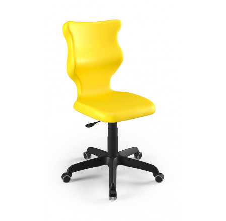 Židle Twist velikost 4, Žlutá/Černá 
