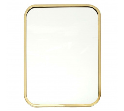 Zrkadlo Arcilla zlaté obdĺžnikové