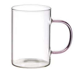 Pohár/ hrnček Coloured ružový 300ml