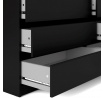 Komoda SIMPLICITY 232, Čierna