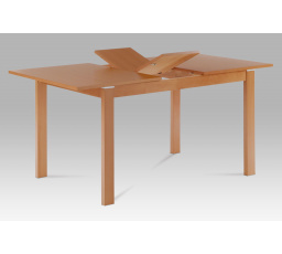 Jedálenský stôl rozkladací 120+30x80 cm, farba buk