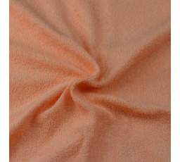 Froté prestieradlo lososové 220x200