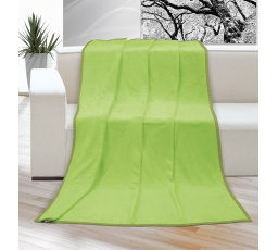 Deka micro dvojlôžko 200x230cm svetlozelená