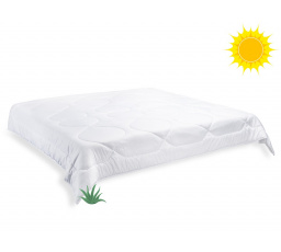 Francúzska prikrývka Aloe Vera letná 240x220cm 790g