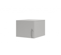 Nadstavec na skriňu BRAGA 5 Sivá s kovovým madlom