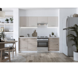 Kuchynská linka KATIA 220, béžová/san marino