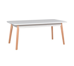OSTENA 8 (OSLO 8) jedálenský stôl -biele horné nohy dub sonoma dyha - kolekcia "DRE" (K150-Z)