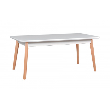 OSTENA 8 (OSLO 8) jedálenský stôl -biele horné nohy dub sonoma dyha - kolekcia "DRE" (K150-Z)