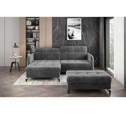 Rohová sedacia súprava LORELLE + Taburet Paros 06 110x200 Ľavý 1