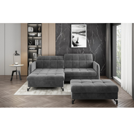 Rohová sedacia súprava LORELLE + Taburet Paros 06 110x200 Ľavý 1 Rohová sedacia súprava LORELLE + Taburet Paros 06 110x200 Ľavý 1