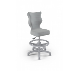 Detská stolička Petit , sivá Velvet 03 veľkosť 3 WK+P
