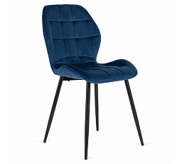 Stolička LUCKY Modrá Zamatová