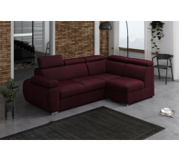 Rohová sedacia súprava Bodie VII pravá vínová