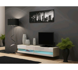 TV komoda VIGO NEW 180 - sonoma-biela