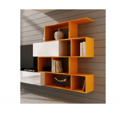 Polica VIGO - oranžová