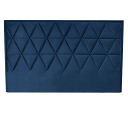 Posteľ MODULO W5 160 - Čelo postele, Tmavomodrý Monolith 77