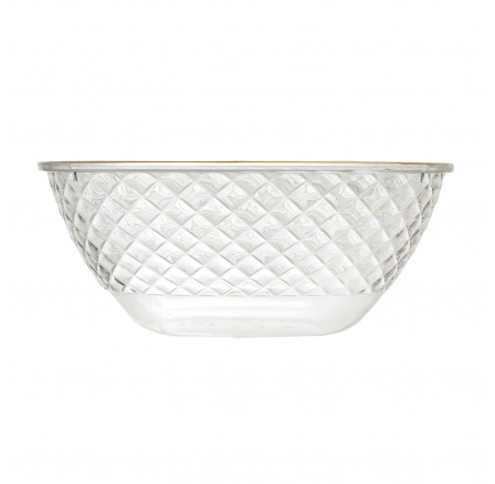 Miska Mirage 25,6 cm zlatý okraj plastová Miska Mirage 25,6 cm zlatý okraj plastová