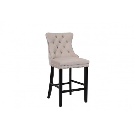 Barová stolička H9-FX, béžová / čierna 