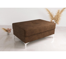 Taburet s kontajnerom 100x55 cm - hnedá