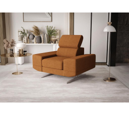 Kreslo MILANO 125 cm - oranžová