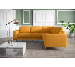 Rohová sedacia súprava ARIA MAX 250x250 žltá R470 - Rýchle doručenie