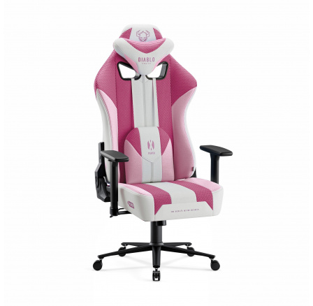 Textilné herné kreslo Player 2.0 Normálna veľkosť, Marshmallow ružové