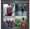Multifunkčný vákuový batoh Chairs Backpack Air, bordový
