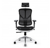 Ergonomické kancelárske herné kreslo Basic, bielo-čierne
