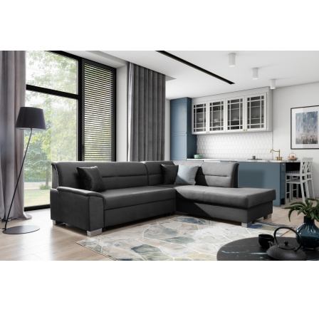 Rohová sedacia súprava BERGEN, Monolit 97, pravá