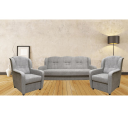 Sedacia súprava Ušák 3f+1+1+1 Lucia svetlo sivá