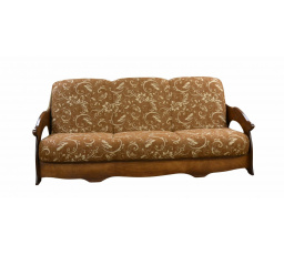 Trojkreslo Viki hnedá