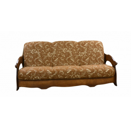 Trojkreslo Viki hnedá